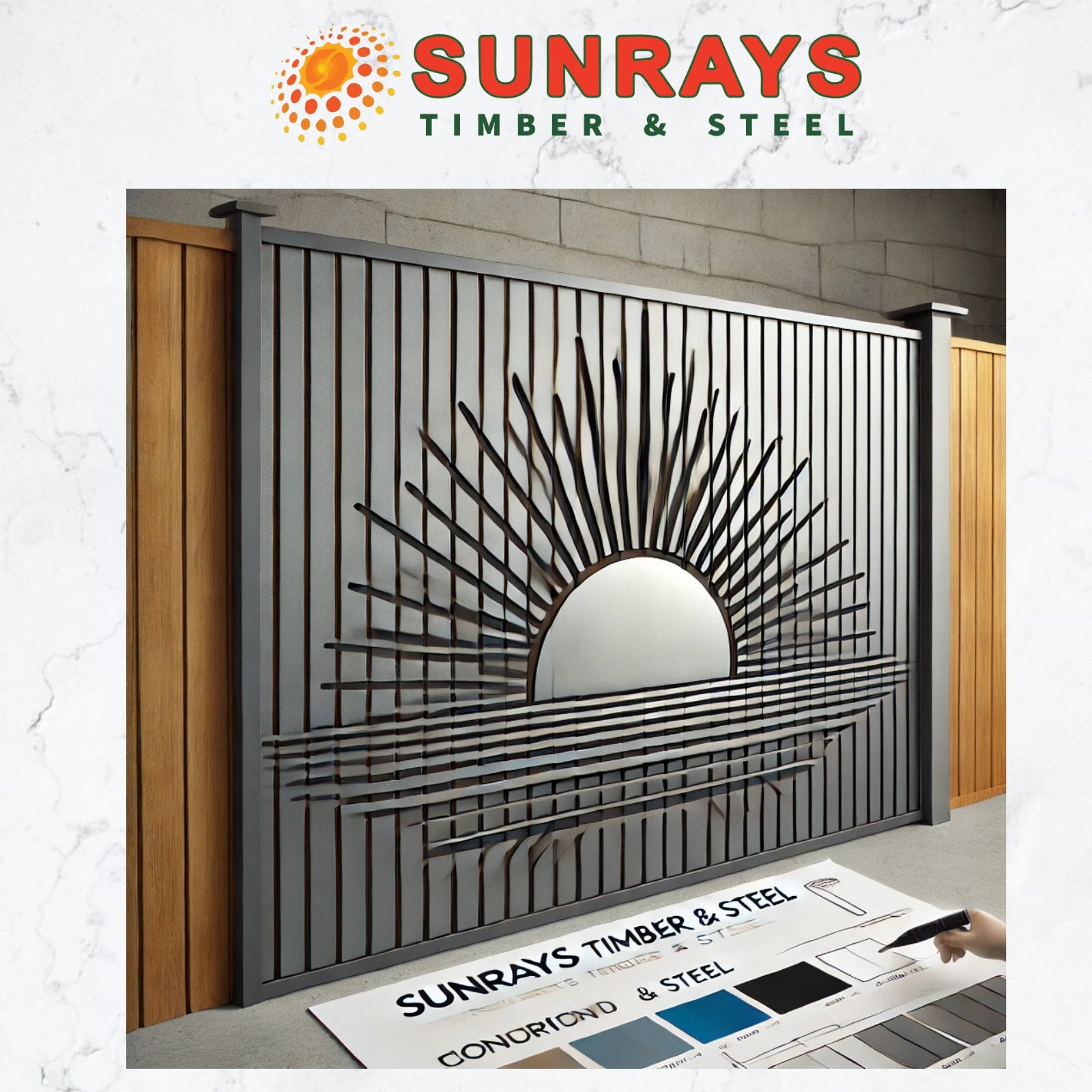 Colorbond Fencing – Sunrays Timber & Steel