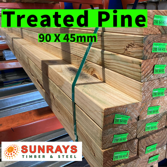 Treated Pine - 90 x 45 mm