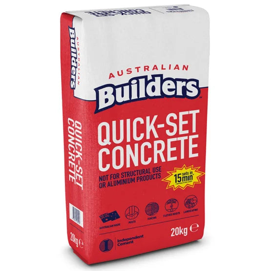 Quick Set Concrete Bags 20kg