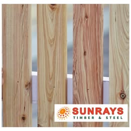 Cypress Blank Pickets 1800mm, 900mm, 1200mm