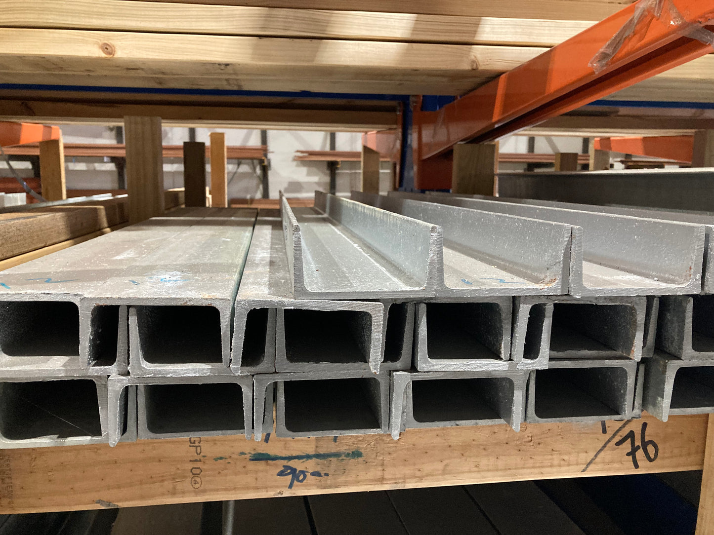 Galvanized C Channel 100x50